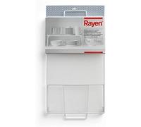 Rayen | Estante Organizador Apilable | Multifuncional | Dimensiones: 41 x 25,5 x 15 cm | Blanco