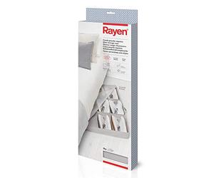 Rayen | Funda Guarda-Zapatos | Funda Especial para Calzado | Transpirable | con Asas y Doble Cremallera | Capacidad hasta 9 Pares | Gama Premium | 90 x 50 x 10,5 cm