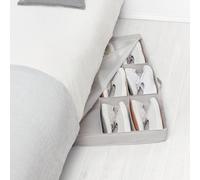 Rayen - Funda para guardar zapatos, gris claro, 90x50x105cm