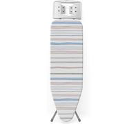 Rayen Tabla de planchar Basic - malla metálica, altura regulable, reposa planchas, 38x120 cm, Rayas