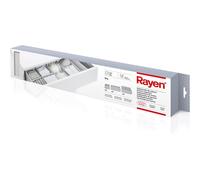 Rayen - Organizador de cajones, pack de 6 cajas plegables, gris, Ideal para organizar ropa interior, calcetines, cinturones, fulares y más.