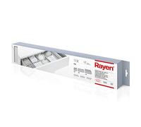 Rayen - Organizador de cajones plegable compuesto por 6 cajas de ordenación de ropa en diferentes tamaños: 2 de 14 x 14 x 10cm, 2 de 14 x 28 x 10 y 2 de 28 x 28 x 10. Gris Claro