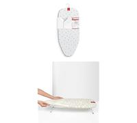 Rayen Tabla de Planchar sobremesa Plegable compacta con Funda Universal EasyClip de algodón Acolchada Estampada