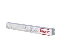 Rayen | Tendedero telescópico de Pared | Tanto para Interior como para Exterior | 5 Metros de Superficie de tendido | Plegable para Ahorrar Espacio | Dimensiones 80 x 37 cm | Color Blanco