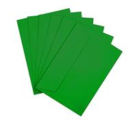Raylu Paper® - Pack de 20 Sobres de Colores Pequeños con Cierre Adhesivo y Sin Ventana para Regalos de Fiesta, Bodas, Cumpleaños o Navidades. Sobres de Colores tamaño C6 114x162 mm (Verde oscuro)