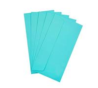 Raylu Paper® - Pack de 20 Sobres de Colores Pequeños con Cierre Adhesivo y Sin Ventana para Regalos de Fiesta, Bodas, Cumpleaños o Navidades. Sobres de Colores tamaño DL 110x220 mm (Azul claro)