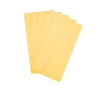 Raylu Paper® - Pack de 20 Sobres de Colores Pequeños con Cierre Adhesivo y Sin Ventana para Regalos de Fiesta, Bodas, Cumpleaños o Navidades. Sobres de Colores tamaño DL 110x220 mm (Crema)