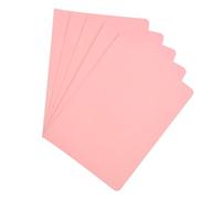 Raylu Paper® - Pack de 25 Subcarpetas de cartulina para documentos, colores vivos. Carpetas de cartulina kraft gruesa de 200g (Rosa, Folio)