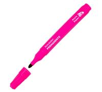 RAYLU PAPER Rotuladores Permanentes con Punta de 2mm, Rotulador Permanente Resistente al Agua y la Decoloración de Secado Rápido, Ideal para Papel, Cartón, Plástico, Metal y Tela (1, Rosa)