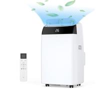 RBFGYIOP Aire acondicionado portátil TCL 12000 BTU con certificación UE Diseño compacto fácil transportar enfriamiento rápido y nergética (Blanco)