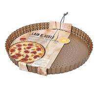RBV Birkmann, 210561 - Molde para tartas y quiches (perforado, 30 cm de diámetro)