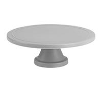 RBV Birkmann, 443679 Trend - Plato para tartas (diámetro de 24 cm, cerámica), color gris