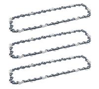 RC800 - Cadena de sierra de poste de repuesto de 8 pulgadas para Black | 34 eslabones de transmisión calibre de 0.43 pulgadas, paso LP de 1 cm, paquete de 3 hojas de sierra de poste de 8 pulgadas