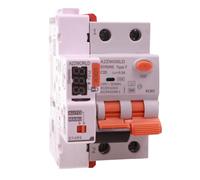RCBO Tipo F Rearme Automático 20A C20 300 mA/0,3 A, Interruptor Diferencial Magnetotérmico Clase F Curva C, 1P + N 6kA, 3 módulos DIN, Rearmable 3 veces (10s, 60s 300s), doble palanca