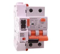 RCBO Tipo F Rearme Automático 32A C32 300 mA/0,3 A, Interruptor Diferencial Magnetotérmico Clase F Curva C, 1P + N 6 kA, 3 módulos DIN, Rearmable 3 veces (10s, 60s 300s), doble palanca