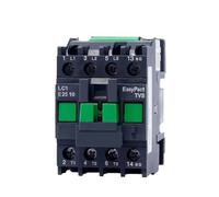 RCGKNNMUZ 1 contactor de CA LC1E0910/1210/1810/2510/3210/3810/0901/1201/1801/2501/3201/3801, 24 V/48 V/110 V/220 V/380 V, 4 Polos(Lc1e09 01,24V)