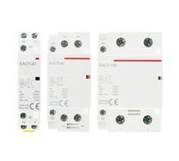 RCGKNNMUZ 1 Unidad, 2P, 16-100 A, CA, 110 V, 220 V, 50/60 Hz, Controlador de Interruptor de contactor Modular for Uso doméstico, 2 NO, 2 NC, 1 NO, 1 NC.(25a,2NO-220V)
