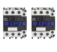 RCGKNNMUZ Contactor de CA CJX2-1210/CJX2-1201, 12 A, trifásico, 3 Polos, NO, Voltaje de Bobina: 380 V, 220 V, 110 V, 36 V, 24 V, 50/60 Hz, Montaje en riel DIN(Cjx2-1210 AC 380v)