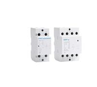 RCGKNNMUZ Contactor de CA doméstico NCH8 de 20 A, 25 A, 40 A y 63 A for riel DIN, 220 V, 230 V, 380 V y 400 V, 1 NA, 1 NC, 2 NA, 2 NC, 4 NA, 1 monofásico, 3 trifásico.(Nch8-63,2NO)