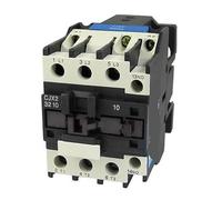 RCGKNNMUZ Controlador de Motor de Bobina de 110 V, contactor de CA de 3 Polos, Normalmente Abierto y Normalmente Cerrado, 660 V, 15 kW, CJX2-3210