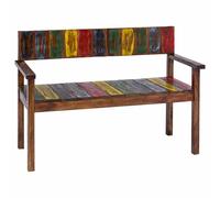 RCODSSK Juego de 4 sillas de comedor de madera maciza envejecida, sillas vintage hechas a mano con colores únicos en azul, verde, rojo y amarillo, soporta hasta 110 kg por asiento