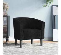 RCODSSK Sillón moderno de tela burdeos para salón y oficina, resistente estructura de pino y reposabrazos cómodos
