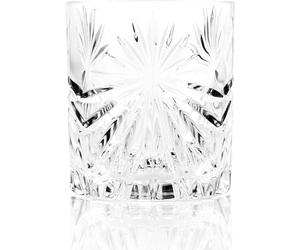 RCR 26278020006 Juego De 6 Vasos De Cristal, 320ml, Aptas Para Lavavajillas, Perfecto Para Todas Ocasiones, Diseñados De Un Estilo Moderno, Ideales Para Whisky, Vino Y Agua