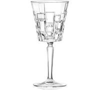 RCR – Juego 6 copas vino 27435020006, cristal 280 ml, tallo Luxion, efecto Etna, aptas lavavajillas