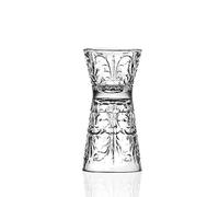 RCR Cristalleria Italiana S.p.a. Línea Tattoo | Vasos Jigger para Cóctel de Cristal Modernos Set 6 Vasos de Cristal de 39 Cl