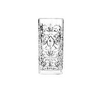 RCR Cristalleria Italiana S.p.a. Línea Tatuaje | Vasos de Agua y Cóctel de Cristal Modernos Set de 6 Vasos de Cristal de 37 Cl