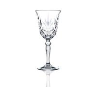 RCR Crystal Melodia - Juego de 6 Copas de Vino Tinto, Metal, 6 Unidades (1 Paquete)