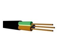 RCT Rollo 100M Manguera VV-K flexible (3x1.0mm) Negro