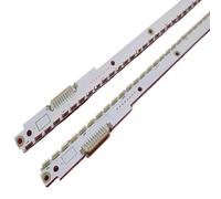 RCTGPGJAC 2 Tiras de retroiluminación LED de 56 LED de 500 mm compatibles for Samsung UA40ES5500R 2012SVS40 7032NNB RIGHT56 LEFT56 3D BN96-21712A 21711A