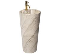 Rea Blanka lavabo 40x40 cm circular exento REA-U4664