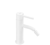 Rea LUNGO GRIFO DE BIDET BLANCO Mezclador monomando de latón para WC Baño (Blanco)