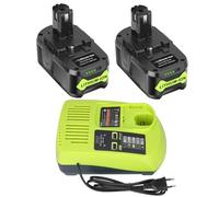REACELL 2X 5.5Ah P108 Batería + 3A 12V-18V P117 Cargador para Ryobi 18V