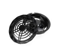 ReachMall Ventilador de refrigeración portátil para chaleco de aire acondicionado, 5 V, 12 V, doble voltaje, ligero, portátil, flujo de aire fuerte, trabajo de alta temperatura, pesca al aire libre