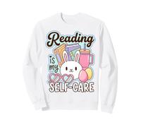 Reading Is My Self Care Book Lover Quote Sudadera