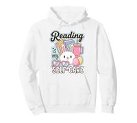 Reading Is My Self Care Book Lover Quote Sudadera con Capucha