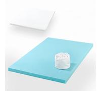 REAL CONFORT Topper Cubrecolchón de Viscogel Viscoelástico | Núcleo de Viscogel Transpirable | Funda Desenfundable y Lavable | Alivio de Presión Lumbar y Cervical | Fabricado en España