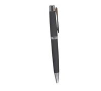 REAL MADRID CF - Bolígrafo Anodizado, Instrumento de Escritura con Estuche de Piel, Color Gris, Producto Oficial (CyP Brands)