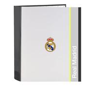 Real Madrid CF - Carpeta F. 4 Anillas 35Mm Lomo Ancho Real Madrid Equip. 25/26 27x33x6 Cm (512554657)