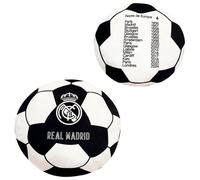 Real madrid cojín balón oficial - 40x40 cm - 100% poliéster - dise?