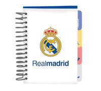 REAL MADRID EQUIPACIÓN 26/27 - Bloc de Notas A6, Libreta, Cuadernos, Ideal para Niños en Edad Escolar, Cómodo y Versátil, Calidad y Resistencia, 10.5x14.8 cm