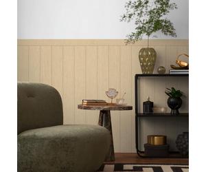 Realista Madera Panels Pintado Dado Vinilo Tablillas AS Creation 39803-3 Natural