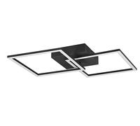 Reality - Lámpara de techo LED Trail R64492132, metal negro mate, con LED de 20 vatios