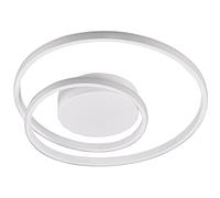 Reality Leuchten Lámpara de techo Zibal LED atenuable, blanco
