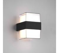 Reality Leuchten Aplique LED de exterior Molina, angular, antracita