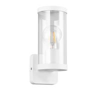 Reality Leuchten Bonito R21596131 - Lámpara de Pared Aplique para Exteriores, Iluminacion Exterior, Aluminio Fundido, Pantalla de Plástico Transparente, No Incluye 1 Bombilla E27