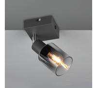 Reality Leuchten Cadiz downlight de techo, 1 luz, E14, antracita